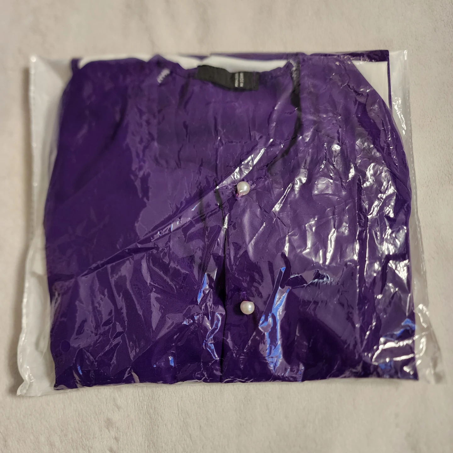 Purple & White Vietnamese 2-Piece Outfit - photo 2
