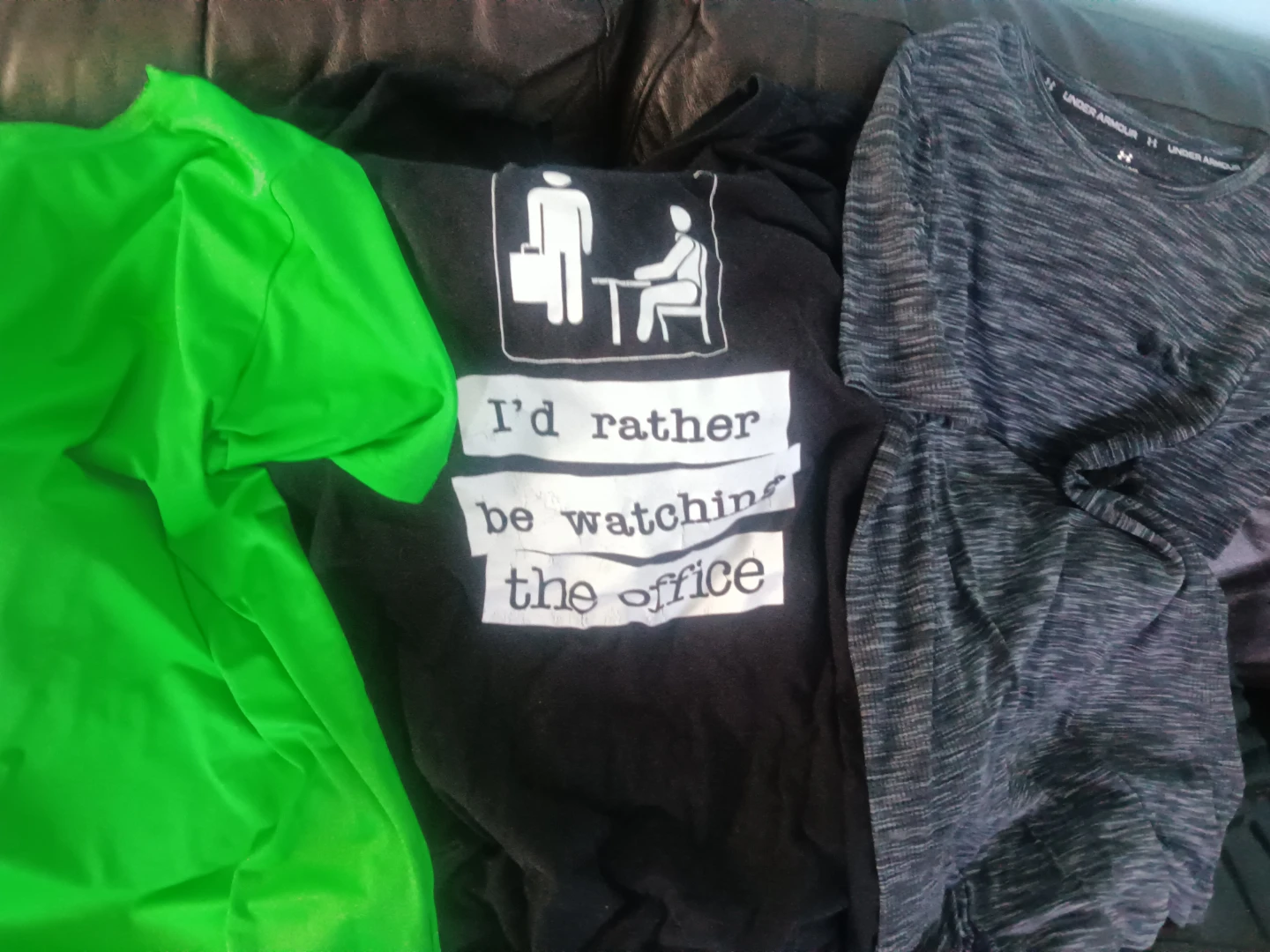 Bundle of 3 T-Shirts - Green, The Office Graphic Tee 🧡