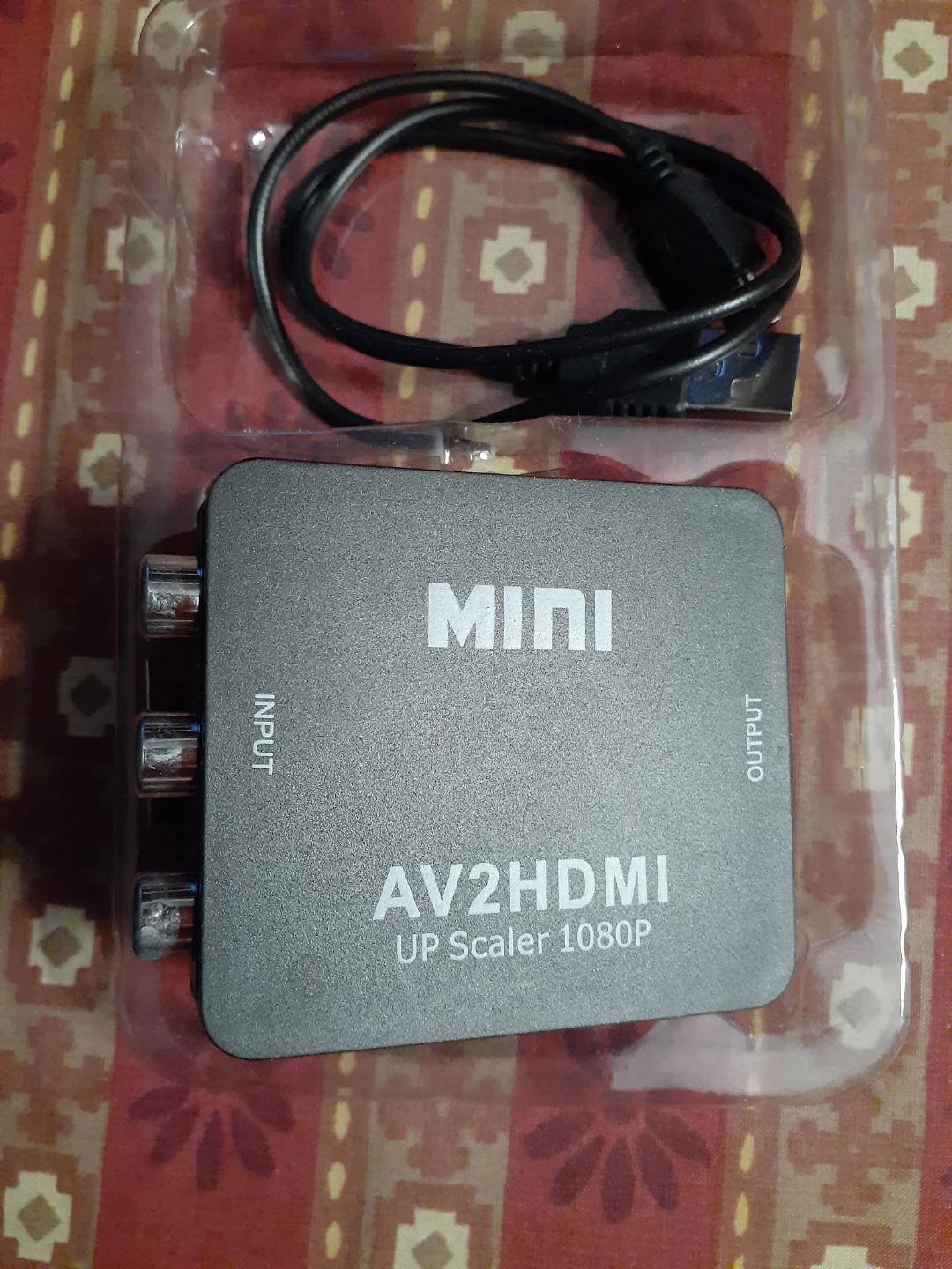Mini AV2HDMI Up Scaler 1080p Video Converter - photo 3