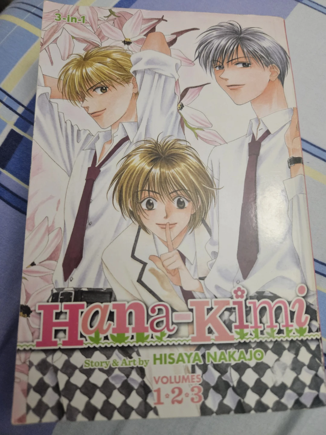 Hana-Kimi Manga Volumes 1-2-3 by Hisaya Nakajo