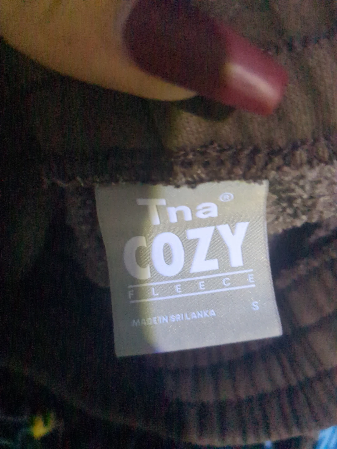 Tna Cozy Fleece Sweatpants Size S - photo 2
