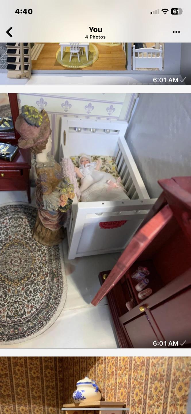 Homemade doll house- FULL ACCESSORIES included - photo 4