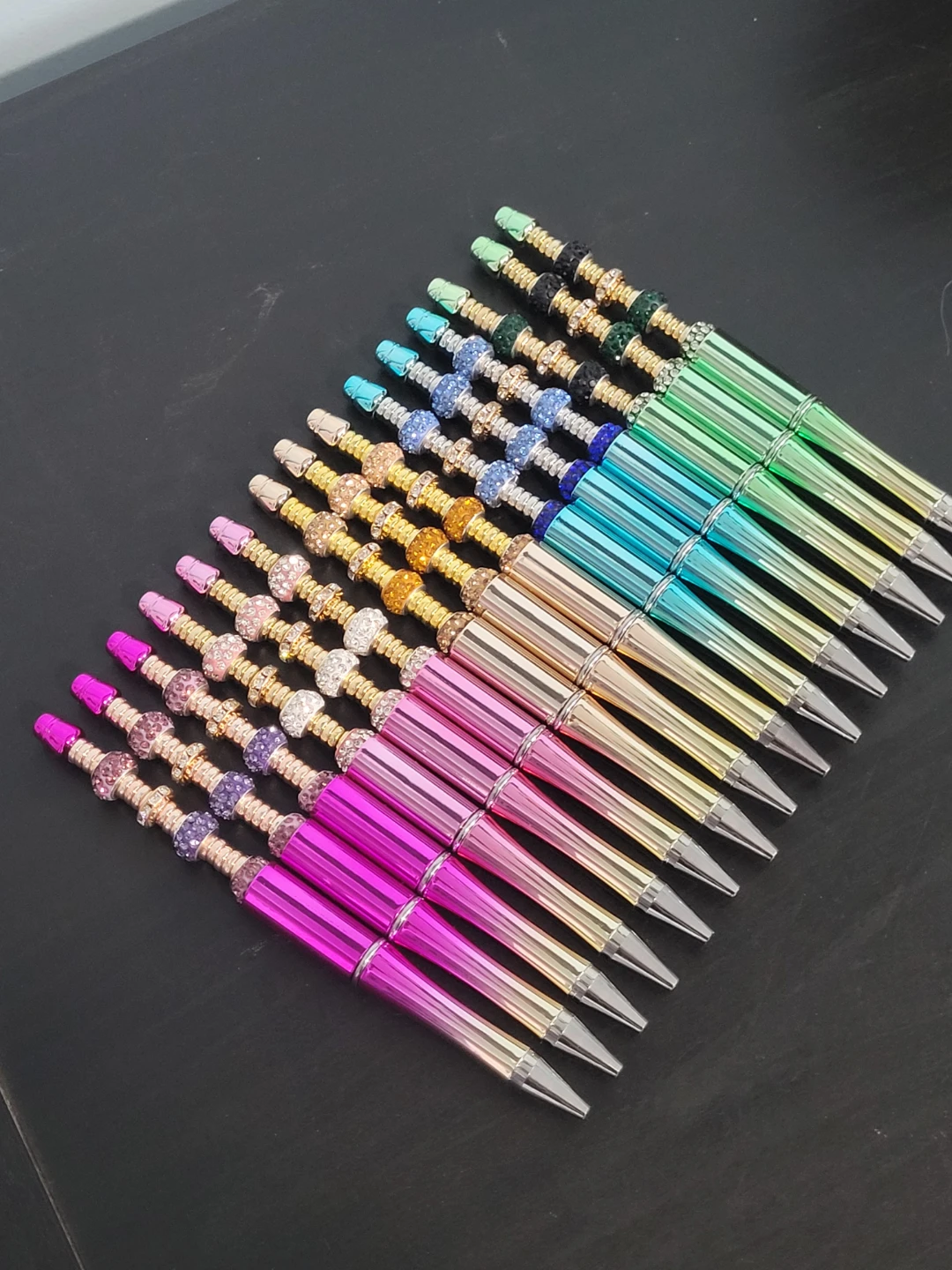 Handmade Ombre Rhinestone Pens