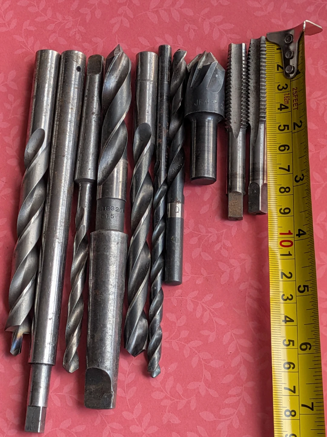 Assorted Drill Bits and Taps Set - photo 2
