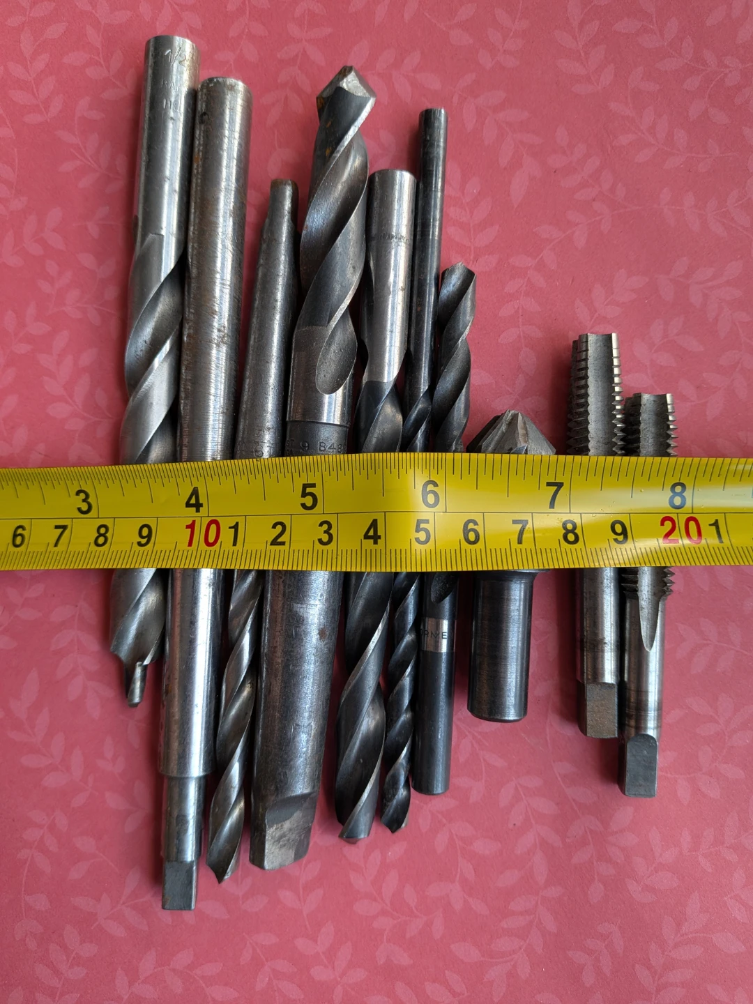 Assorted Drill Bits and Taps Set - photo 5