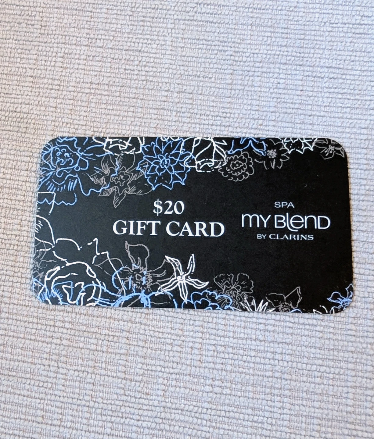 $20 Spa My Blend by Clarins Gift Card