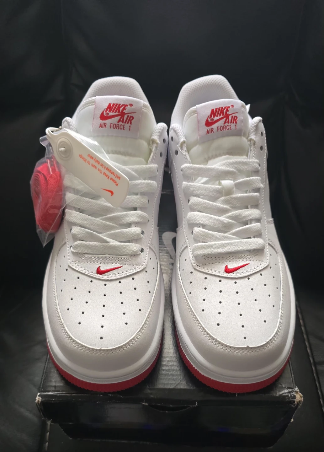 Brand new Nike Air Force White Red  sale - photo 3
