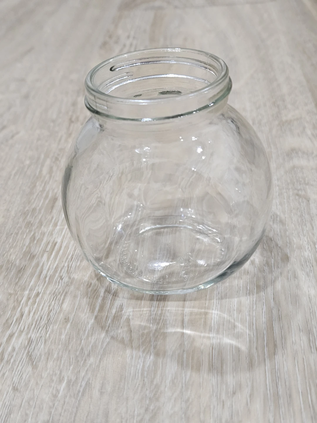 Mini glass jar