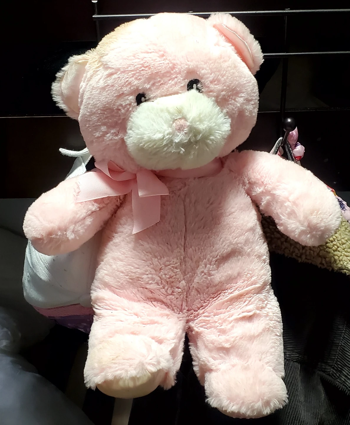 Pink Teddy Bear with Bow