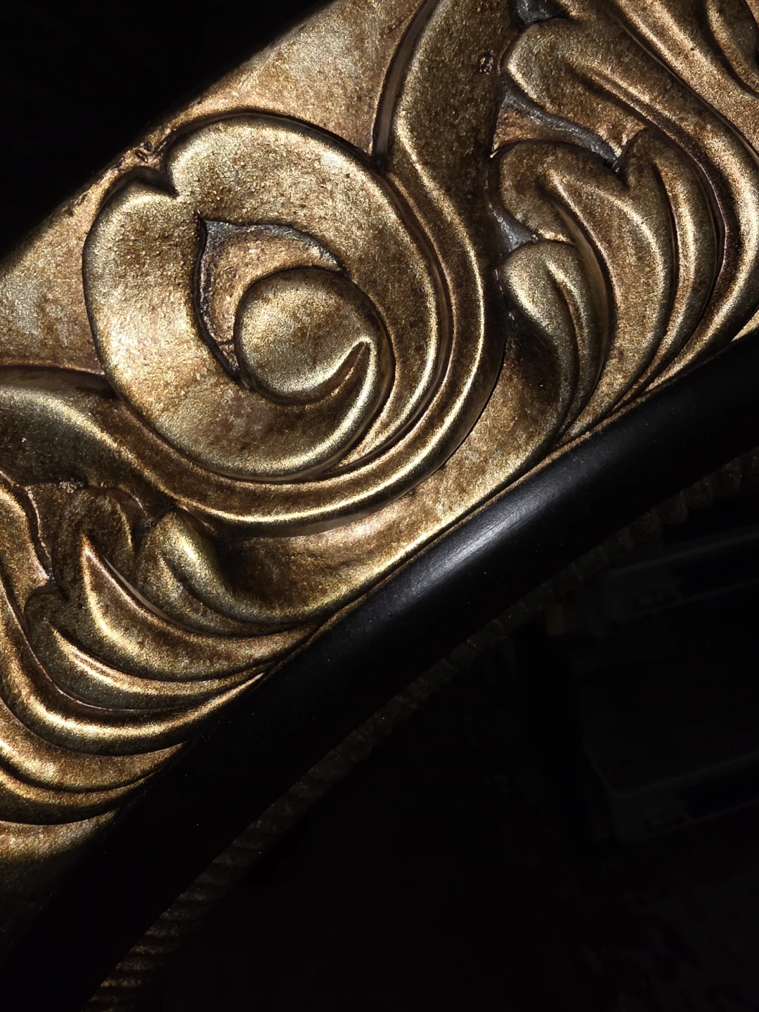 Ornate Gold Oval Mirror 🥕 - photo 3