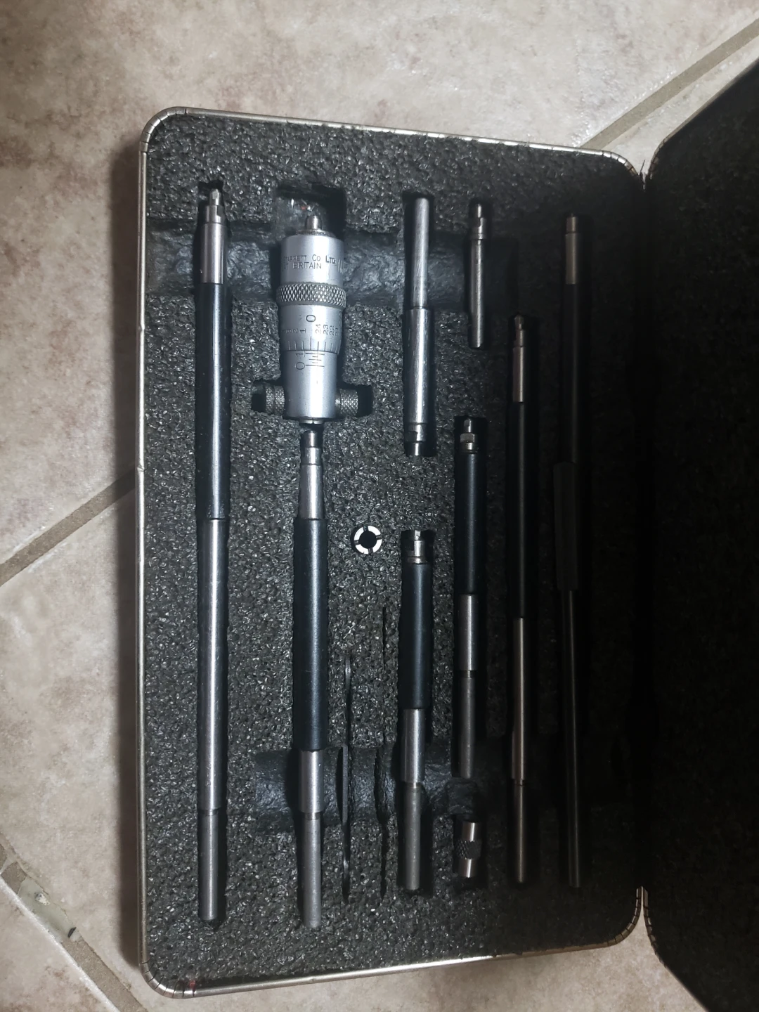 Starrett Inside Micrometer Set - photo 2