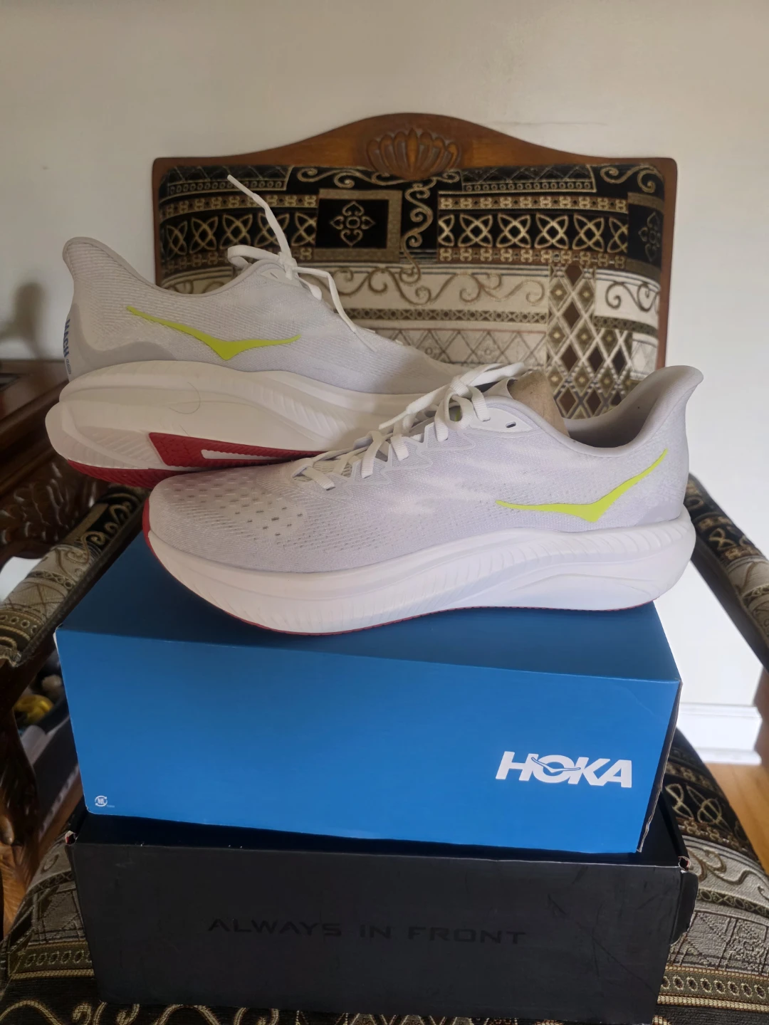 Hoka White  Running Shoes Men's Size 12