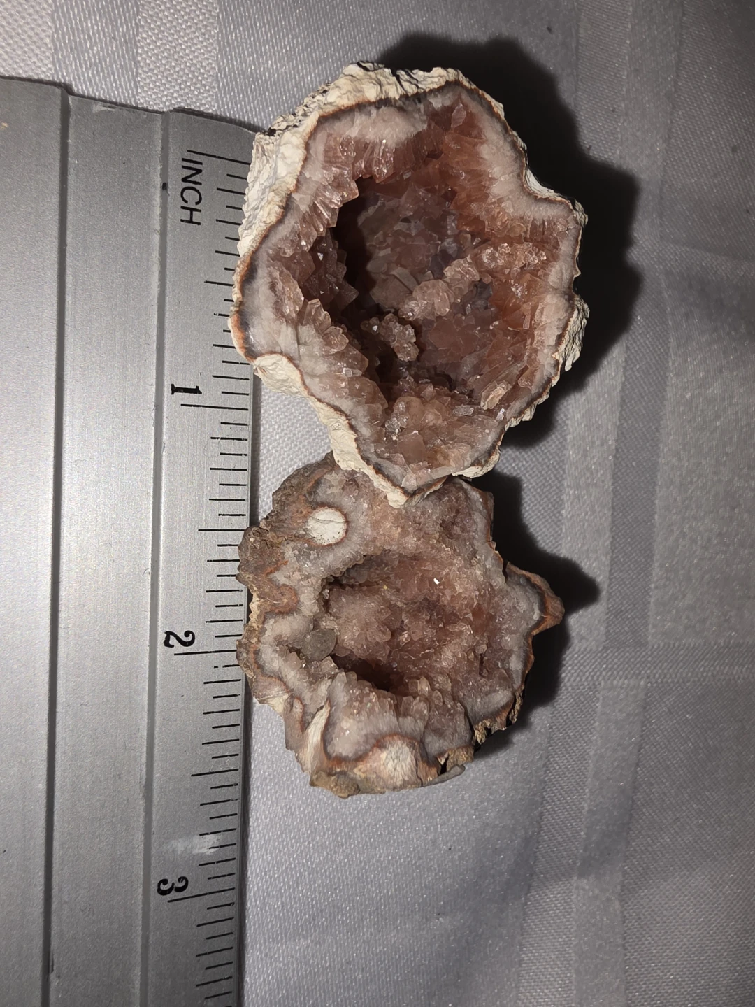 Pink Amethyst Geode Crystal