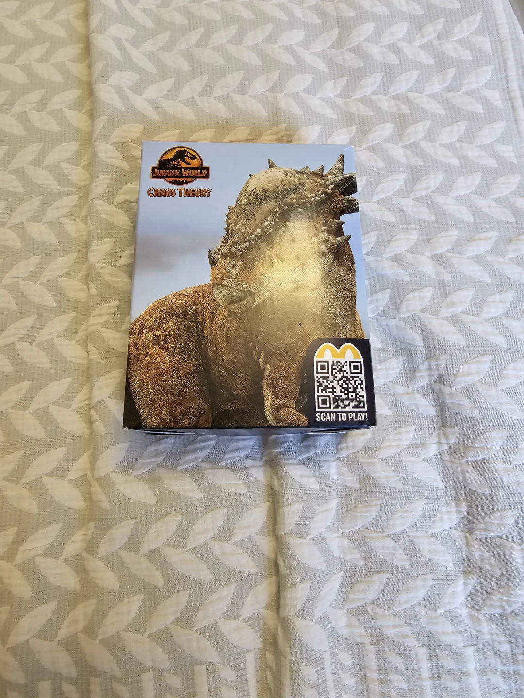 Jurassic World Chaos Theory Stigmoloch Happy Meal Box