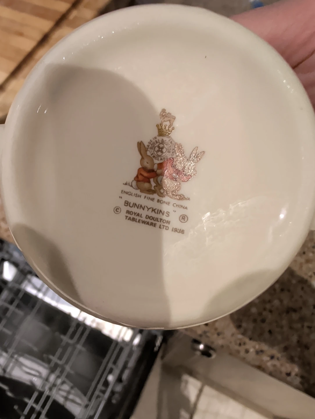 Royal Doulton Bunnykins "English Fine China" Mug - photo 2