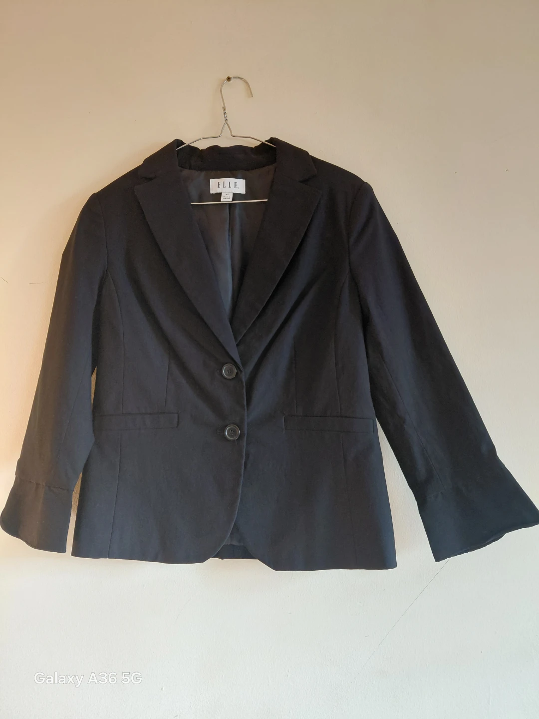 Elle Black Blazer - Size ex small