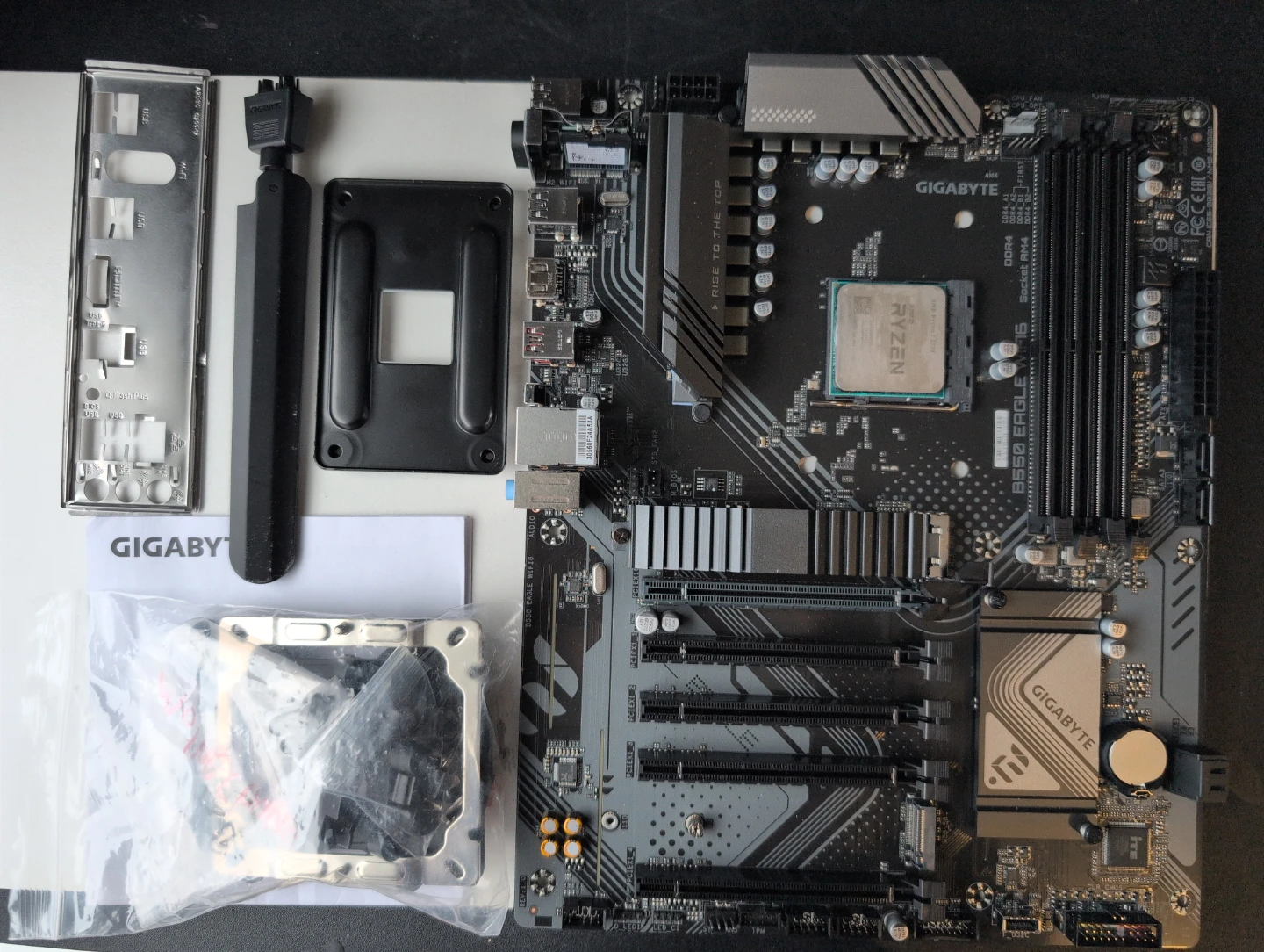Used Combo motherboard,cpu, and cpu cooler - photo 3