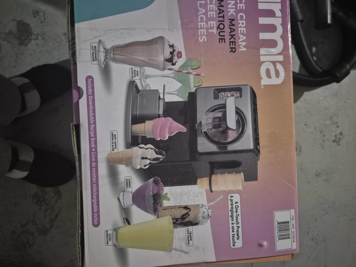 Gourmia Automatic Soft Serve Ice Cream & Frozen Drink Maker - photo 4