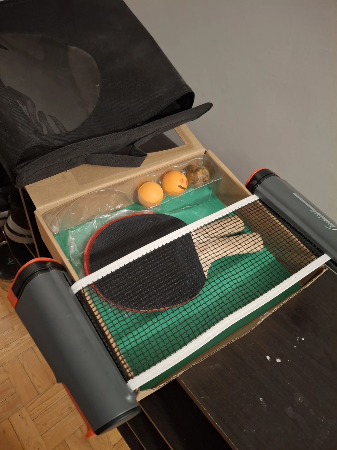 Table Tennis Set with Paddles and Balls