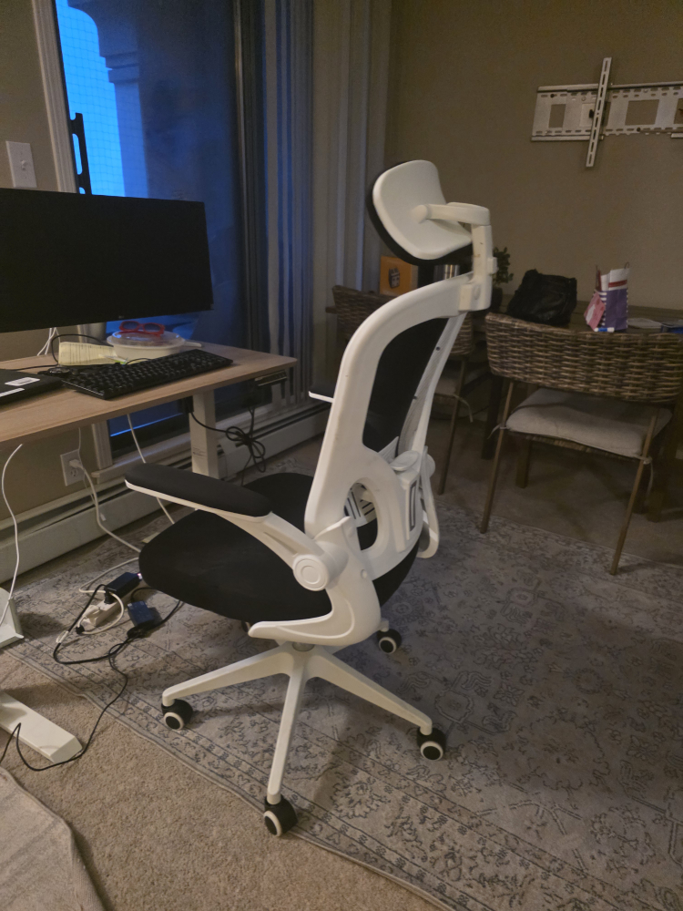 Ergonomic Mesh Office Chair with Headrest - photo 2