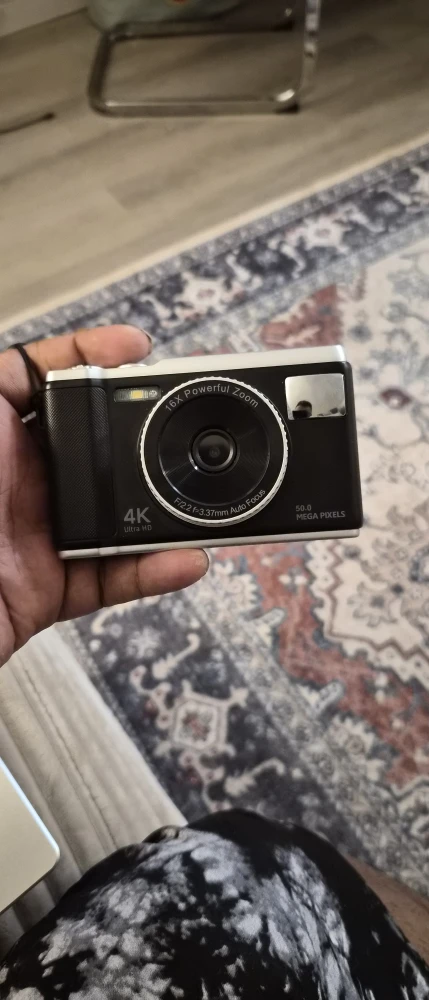 Digital Camera 4K Ultra HD 50MP 16X Powerful Zoom