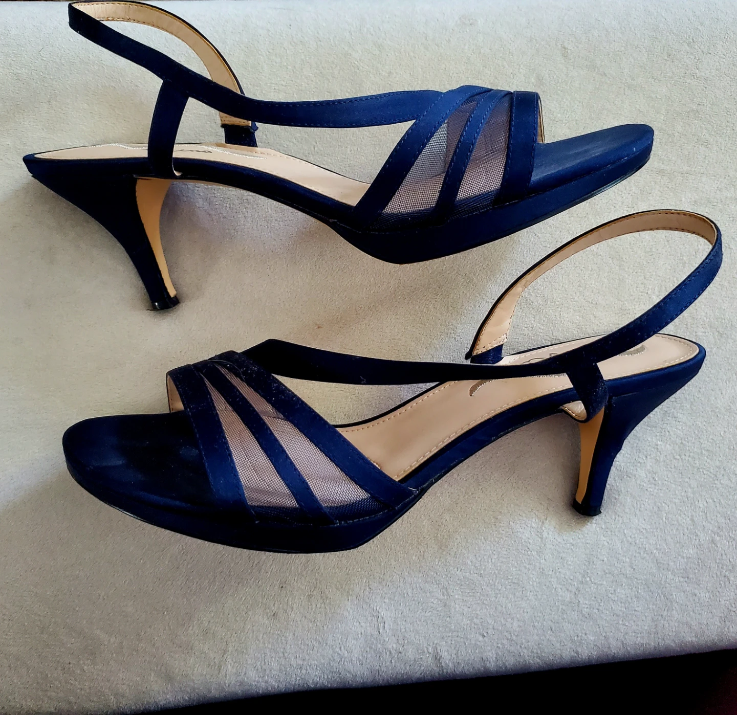 Nina Vitalia Slingback Asymmetrical Heels Size 9.5/10 - photo 3