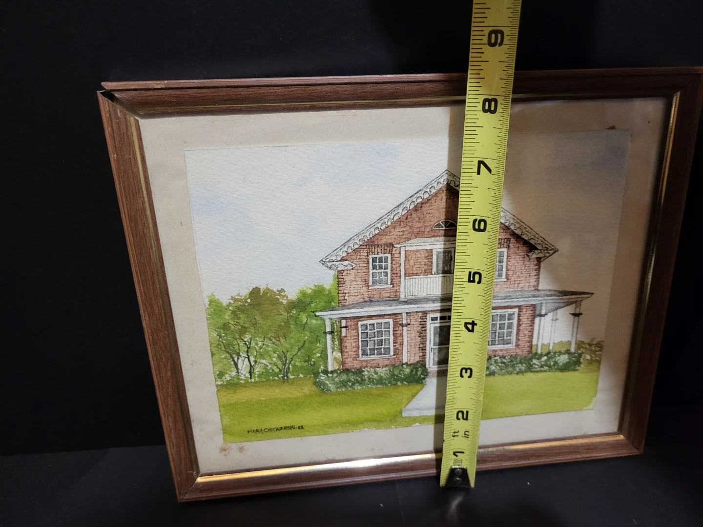 Watercolor Painting of a Brick House - Mary Ostazeski '82 - photo 5