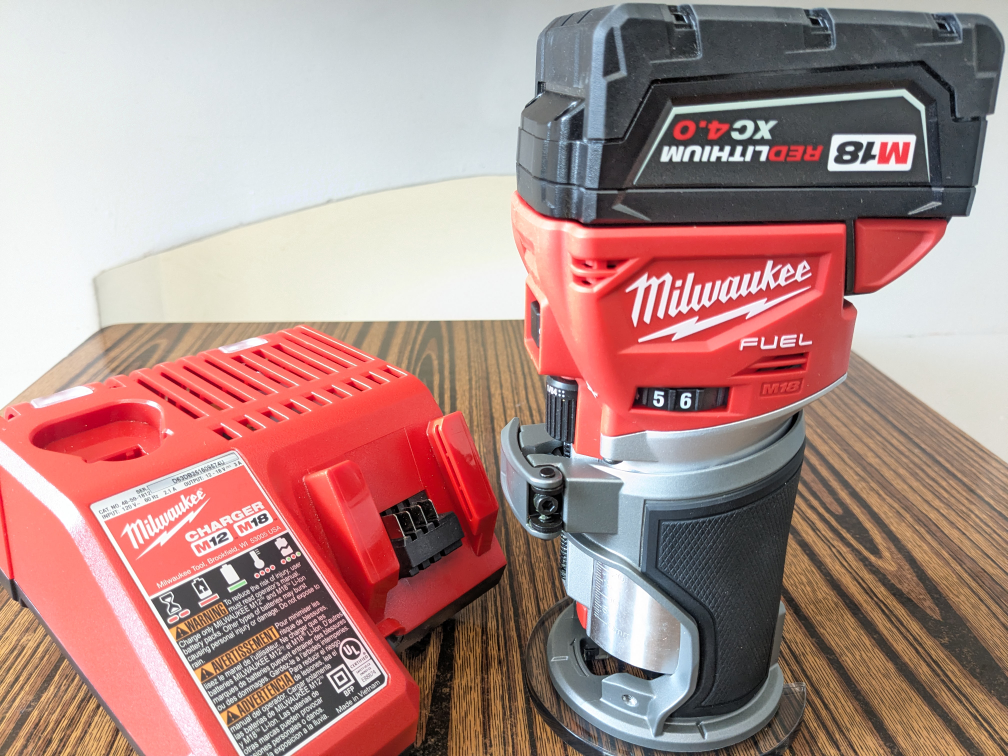 M18 Milwaukee FUEL Compact Router Combo Kit