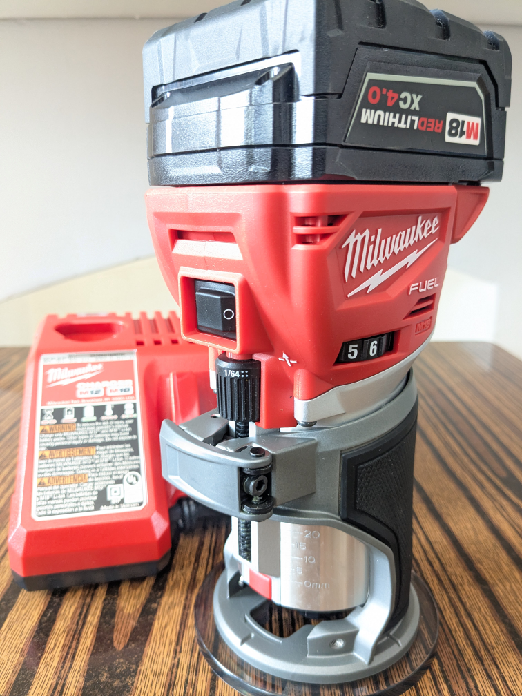 M18 Milwaukee FUEL Compact Router Combo Kit - photo 3