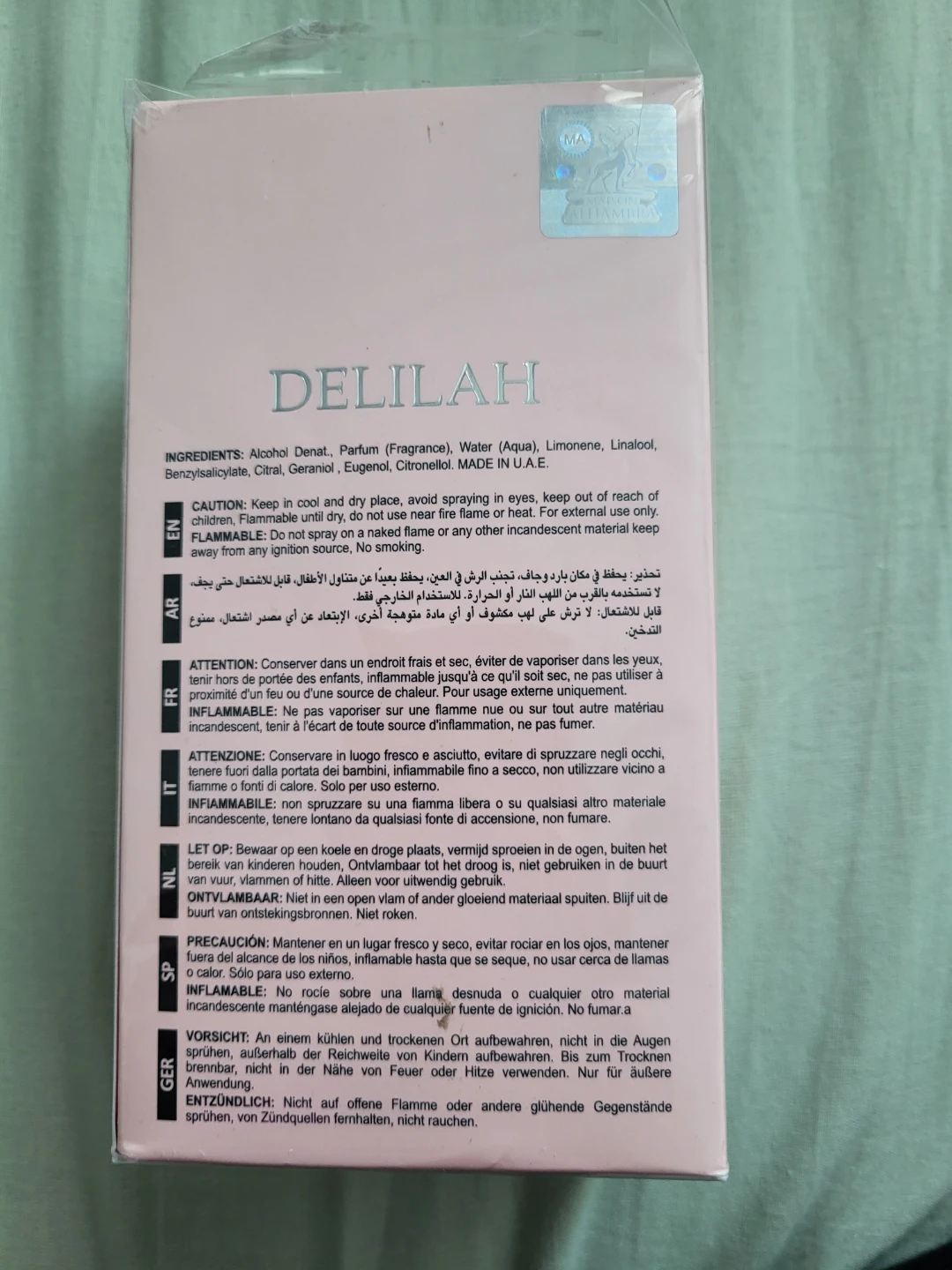 Delilah by Maison Alhambra 100 ml. - photo 2