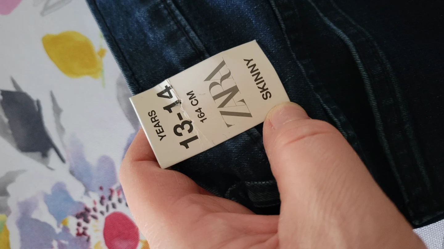 Zara Girls Skinny Stretch Jeans - Size 13-14 Years - photo 4