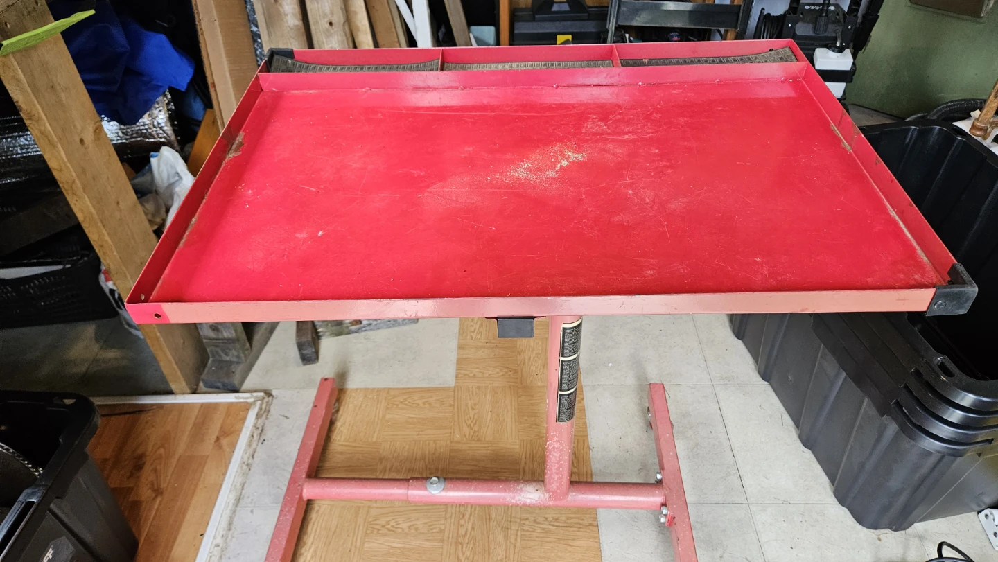 Automotive Metal Rolling Work Table/Tray