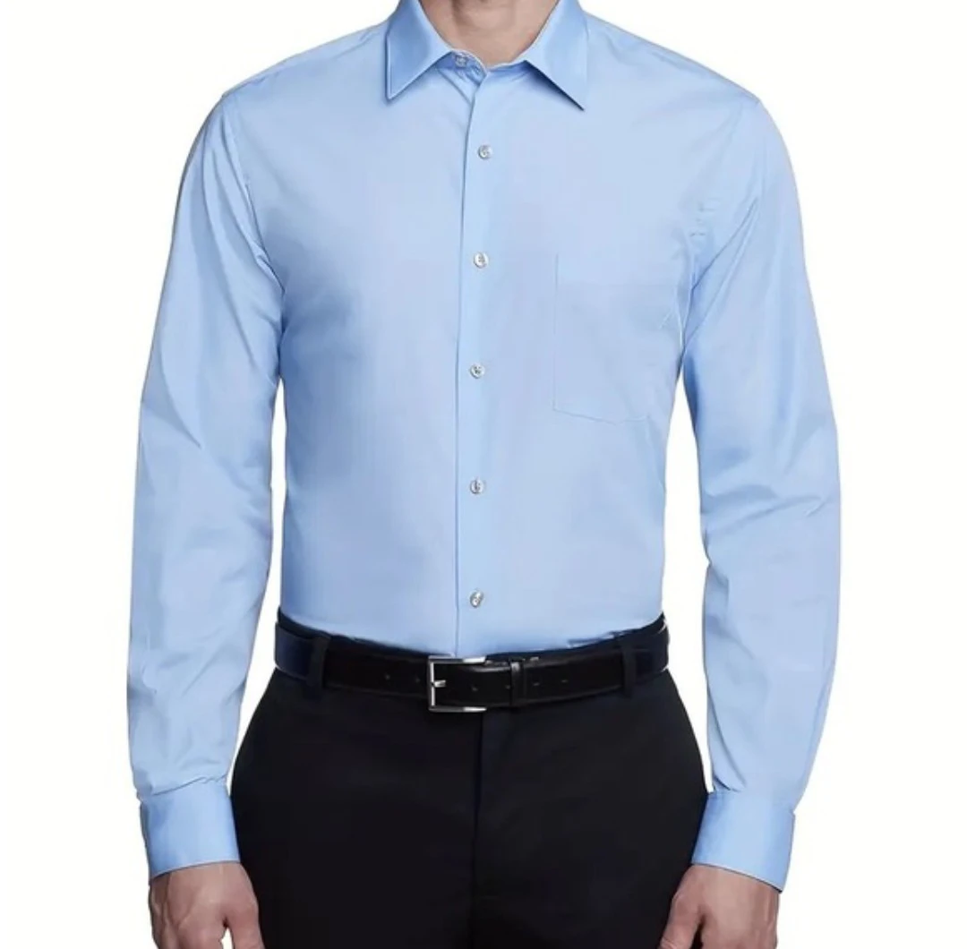 Brand new Light Blue Collared Dress Shirt