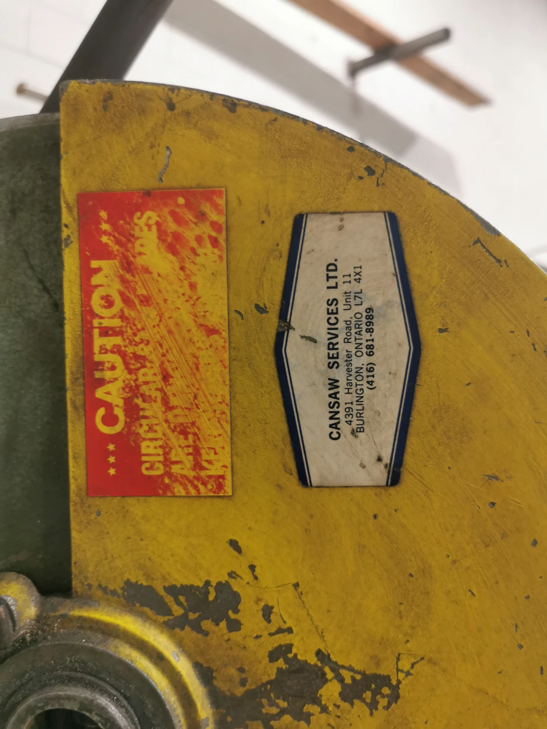 Metal chop saw with carbide tipped blade - photo 4