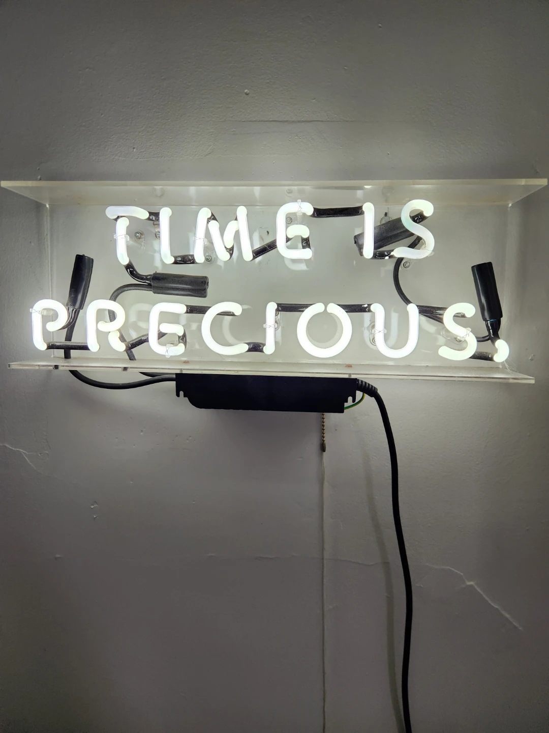 TIME IS PRECIOUS Neon Sign