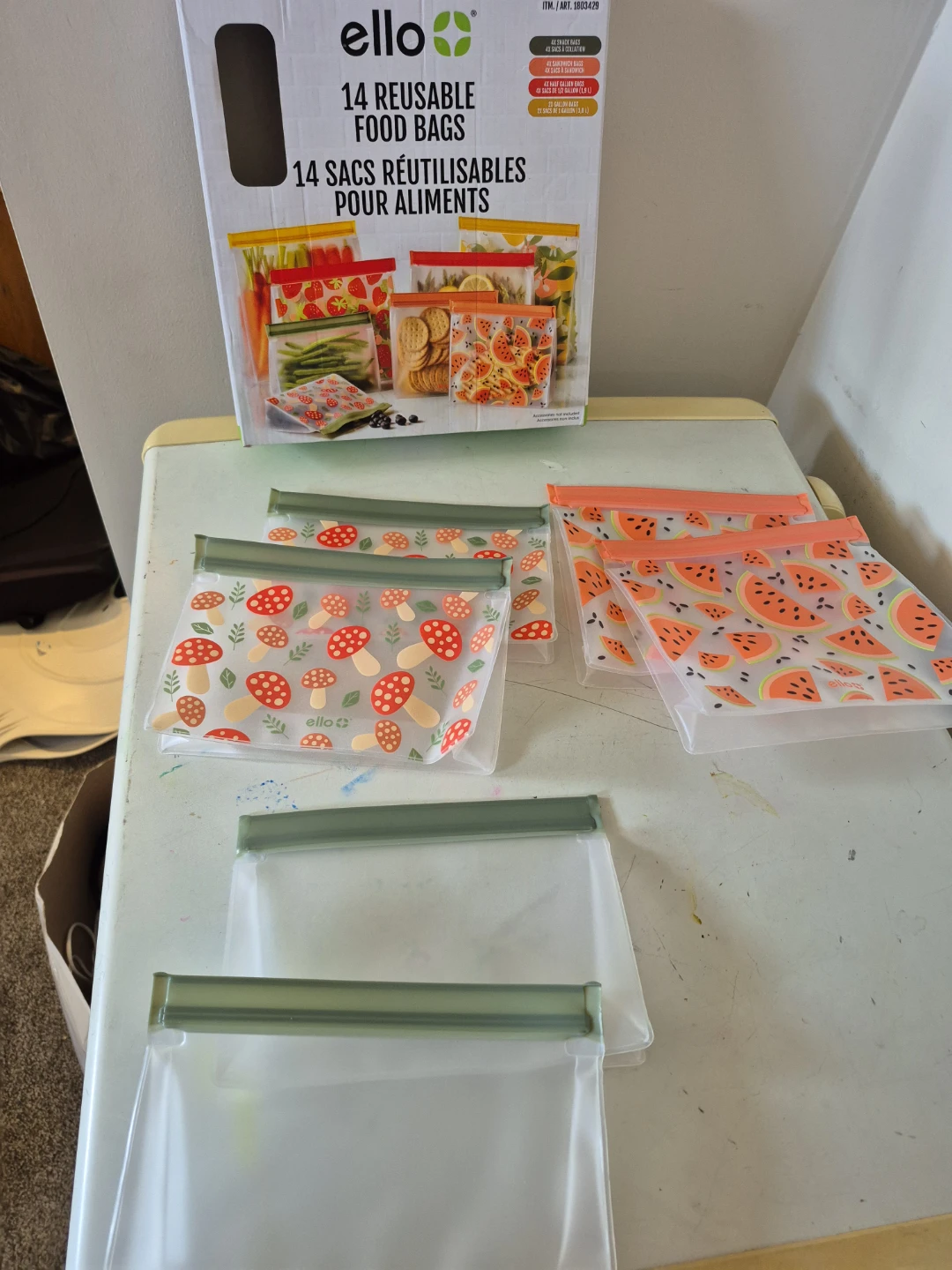 Ello 6 Reusable Food Bags