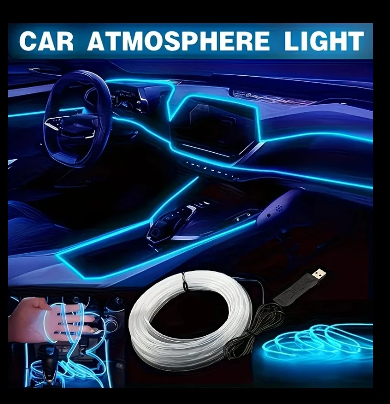 Car Atmosphere Light Line - photo 4