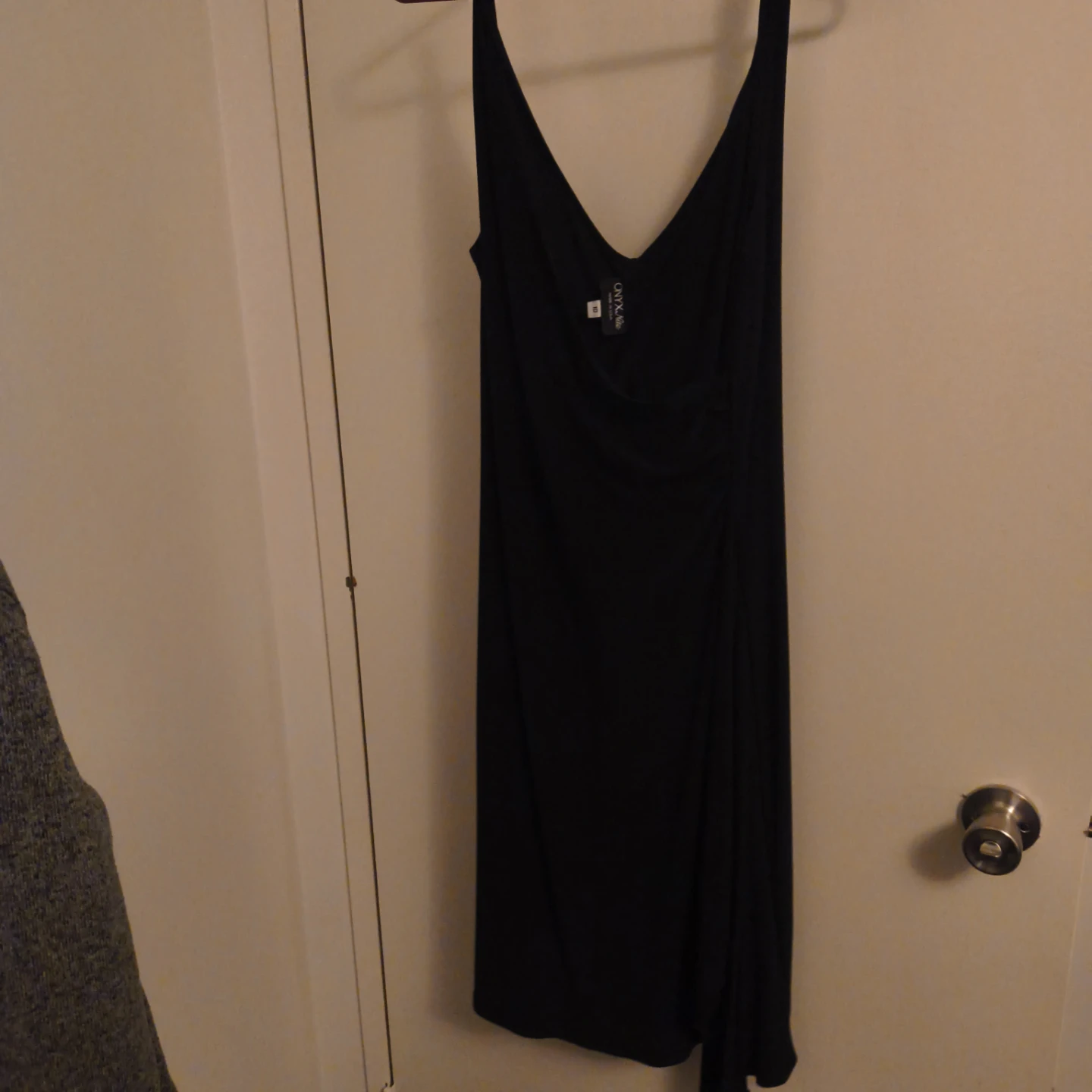 Onyx & Elle Black Midi Dress