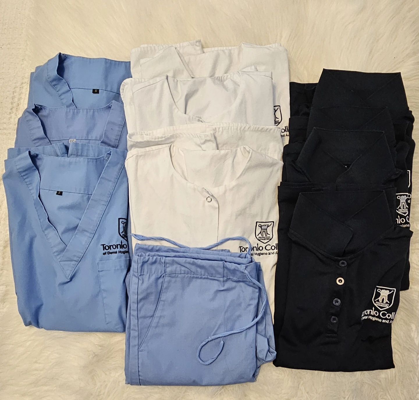 Toronto College of Dental Hygiene Uniforms Scrubs Coats Polos - photo 2