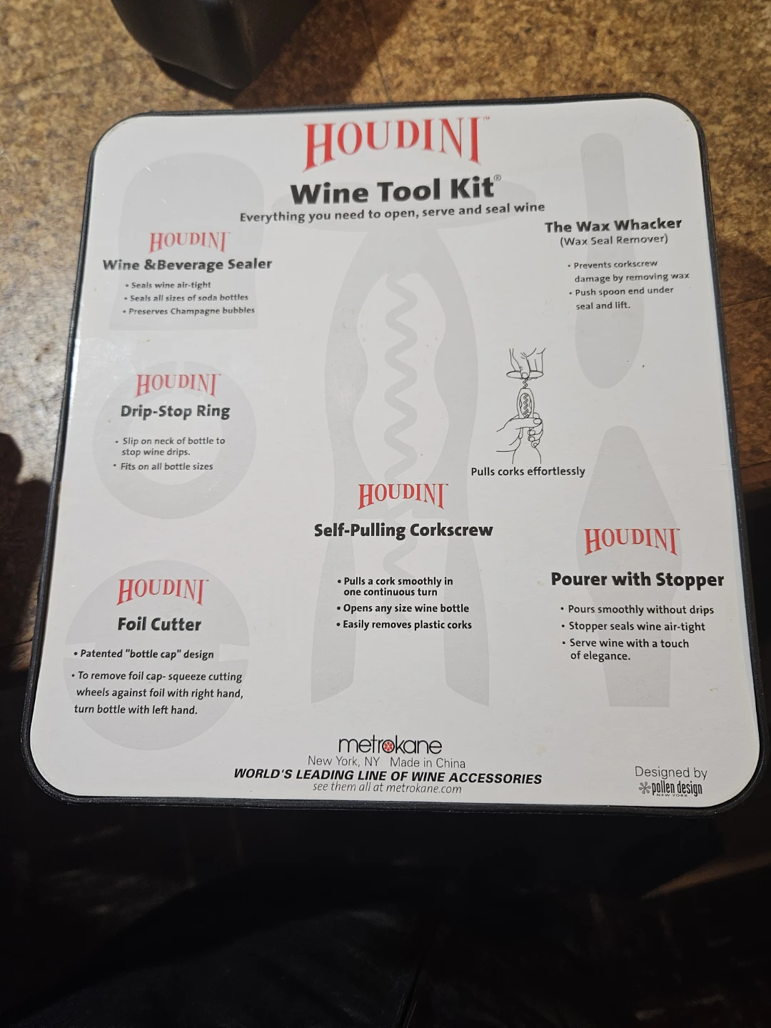 Houdini Wine Tool Kit - photo 3