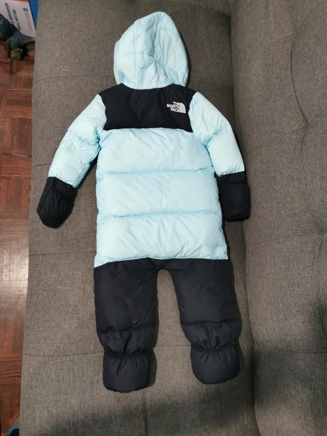 The North Face Baby Snowsuit 700- Light Blue/Black - photo 2
