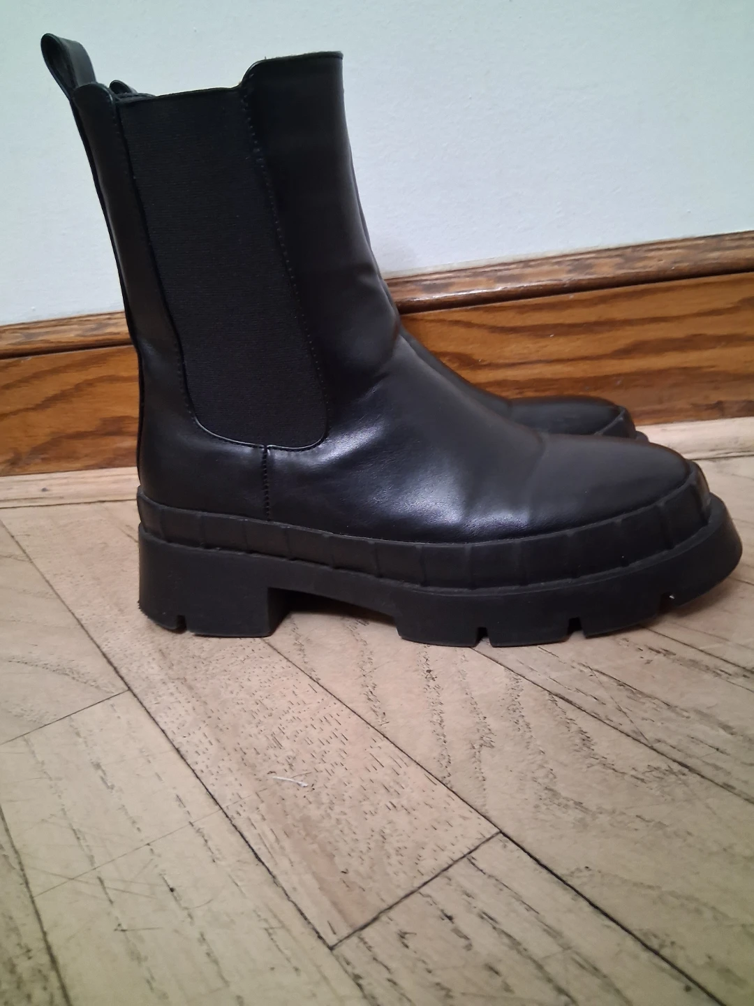 Steve Madden Black Leather Barclay Boots - photo 3