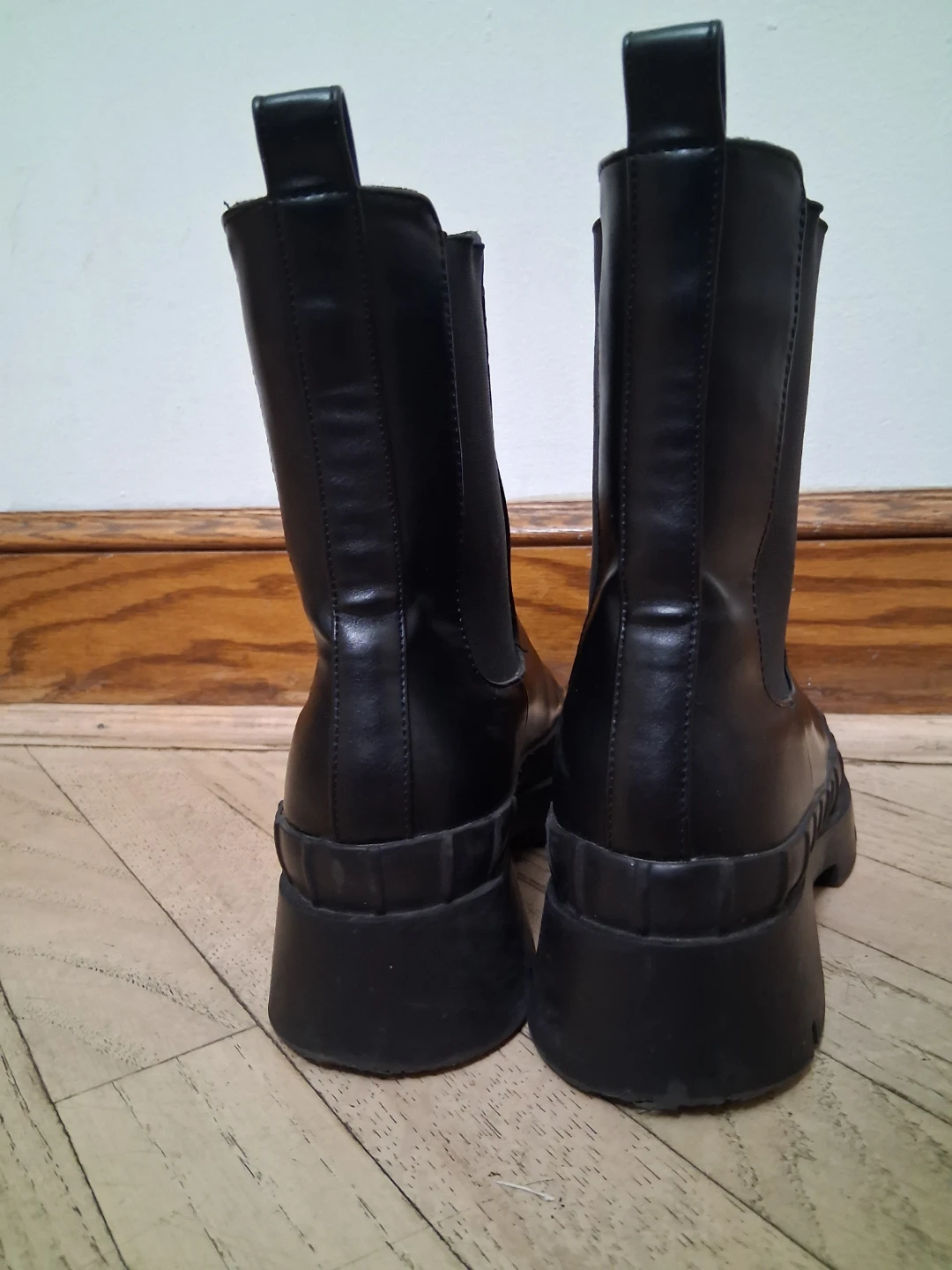 Steve Madden Black Leather Barclay Boots - photo 4