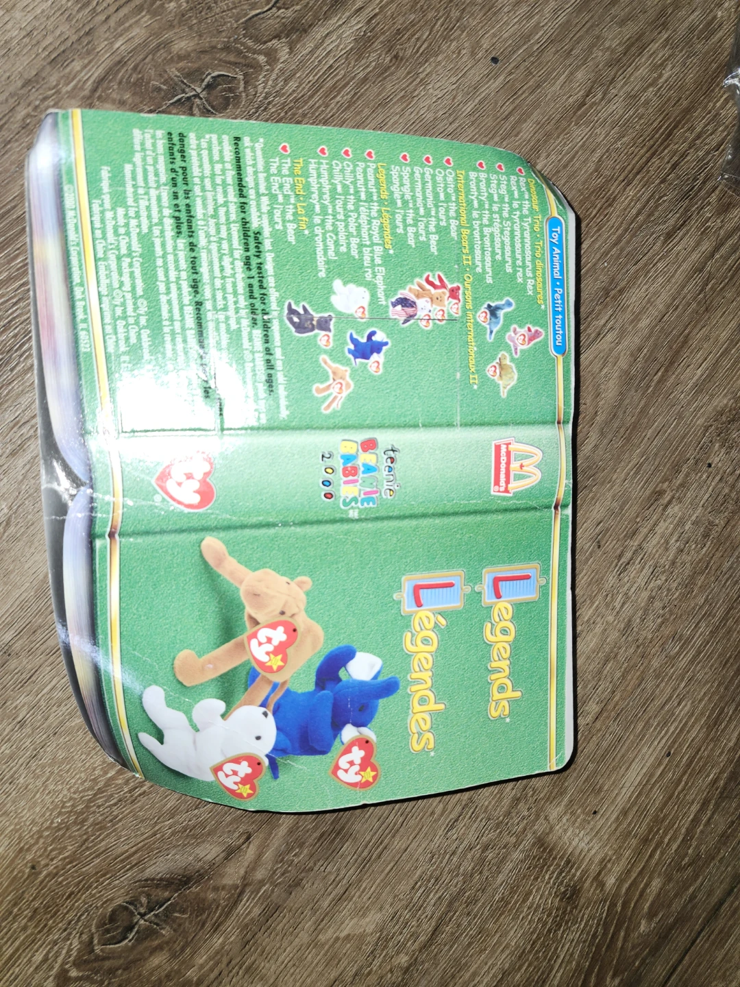 Ty Beanie Baby Peanut the Royal Blue Elephant - photo 2