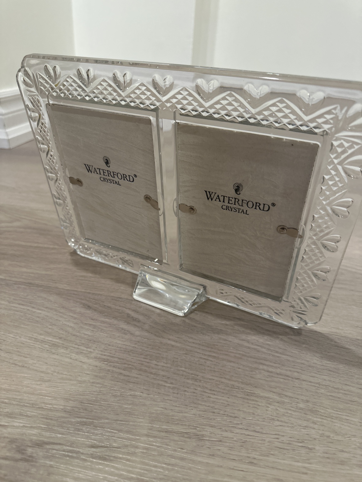 Waterford Crystal Double Picture Frame - photo 2