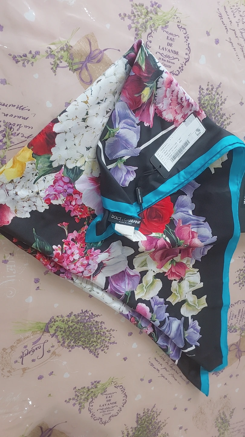 Dolce & Gabbana Floral Silk Scarf - photo 2
