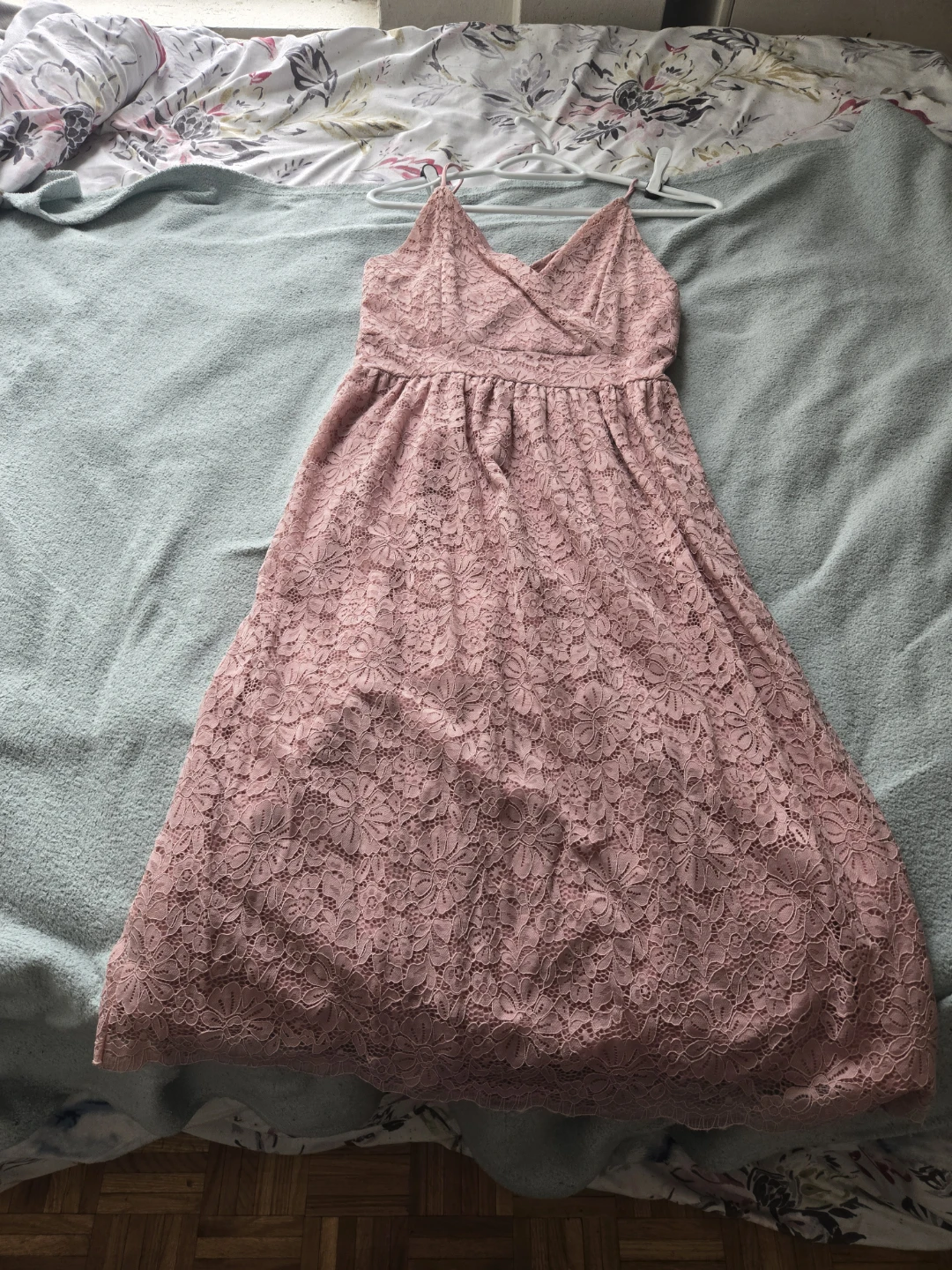 Pink Lace Sundress