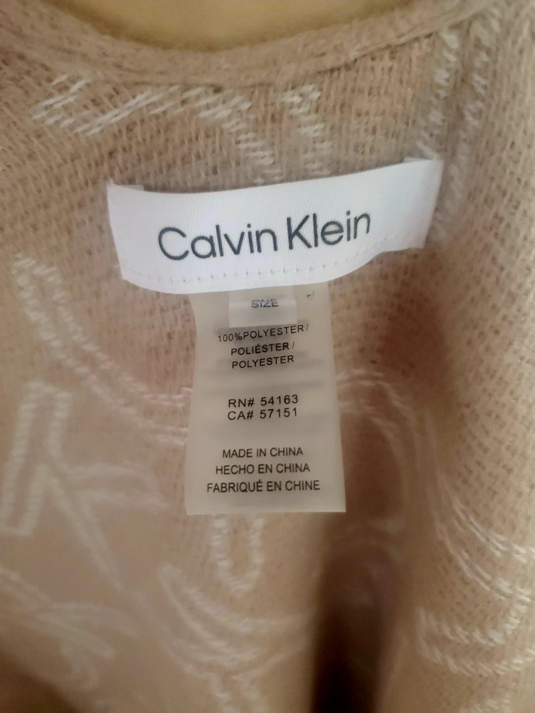 Calvin Klein Poncho Scarf - photo 4