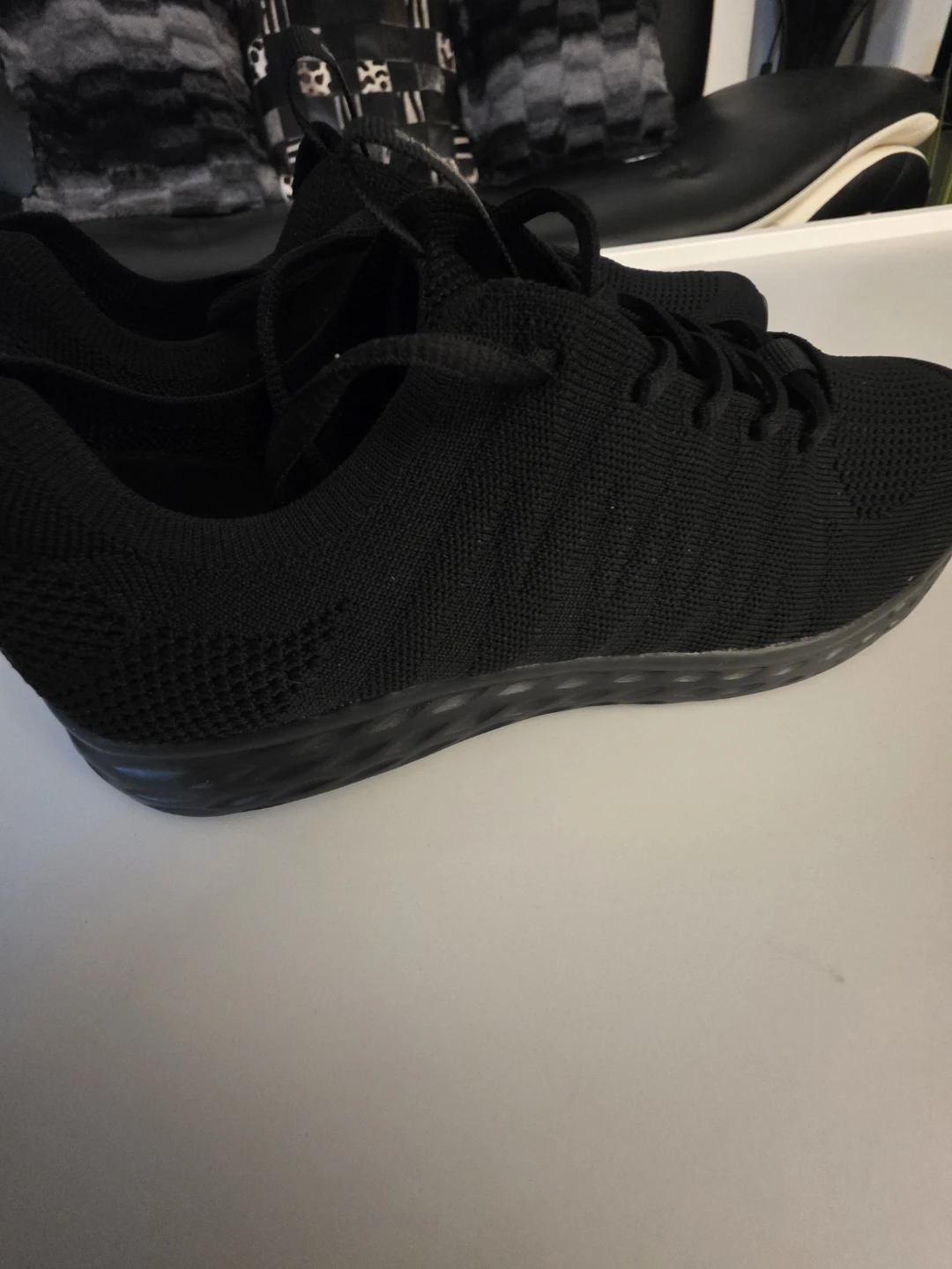 Shoes for Crews Black Athletic Shoes