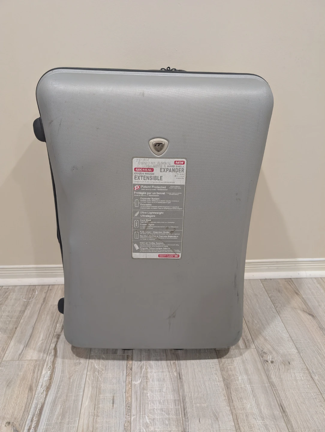 International Traveller Hard Shell Expandable Suitcase 🧡 - photo 2